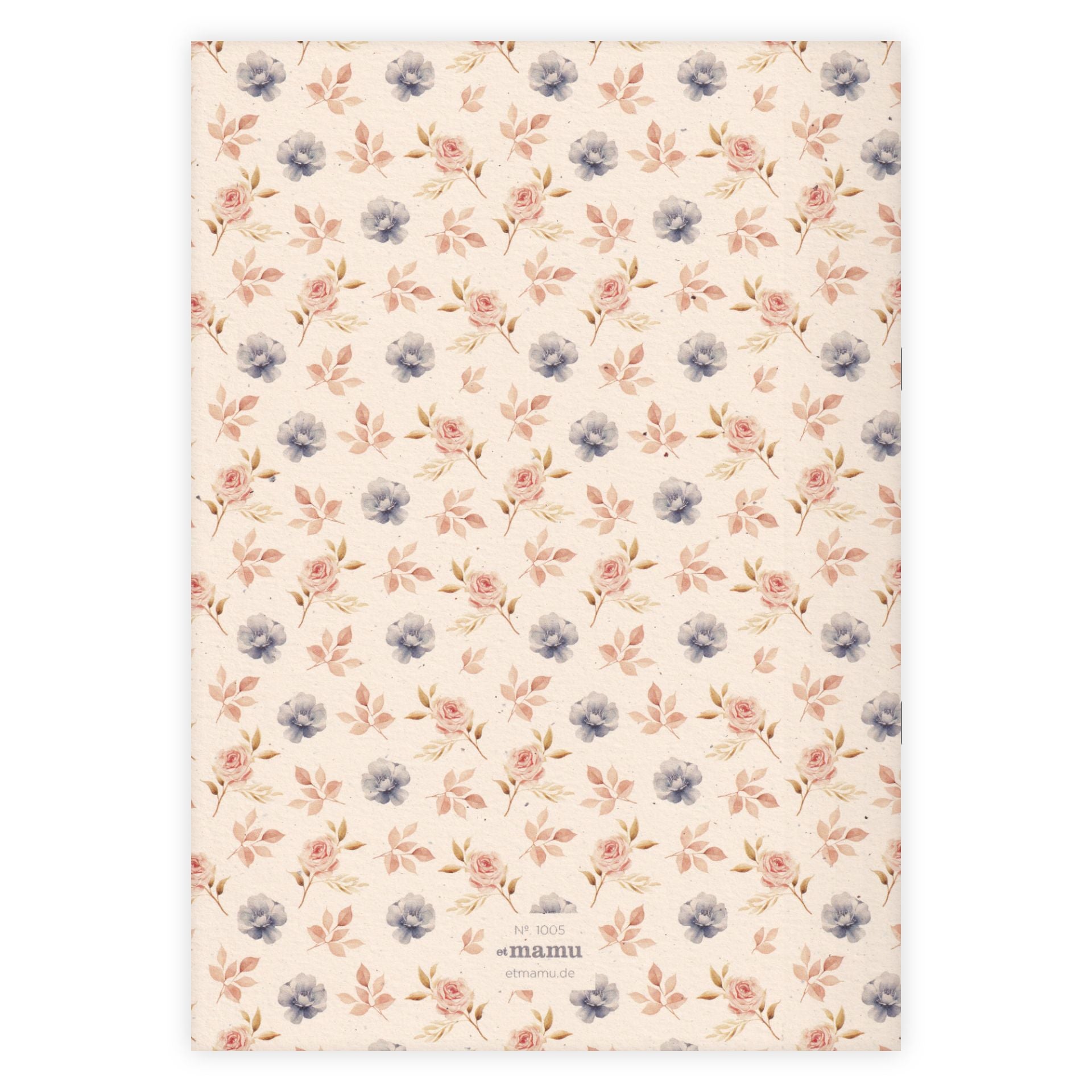 Carnet A4 Watercolor Garden Princesse Blanc - Etmamu