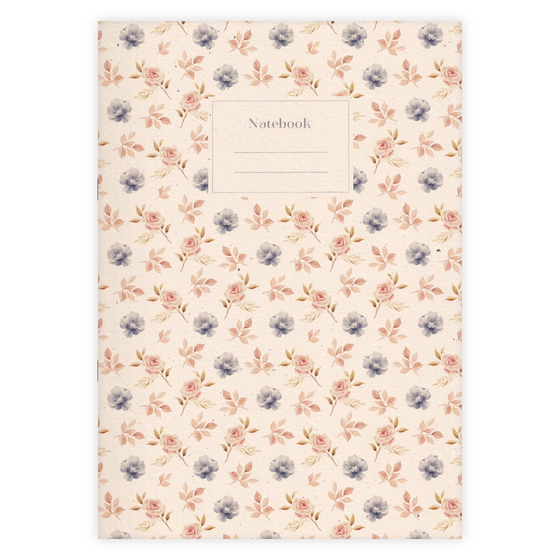 Carnet A4 Watercolor Garden Princesse Blanc - Etmamu