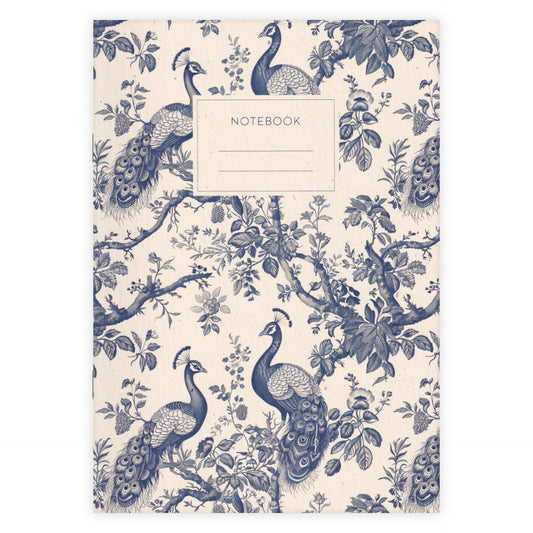 Carnet A5 Paon Bleu - Etmamu