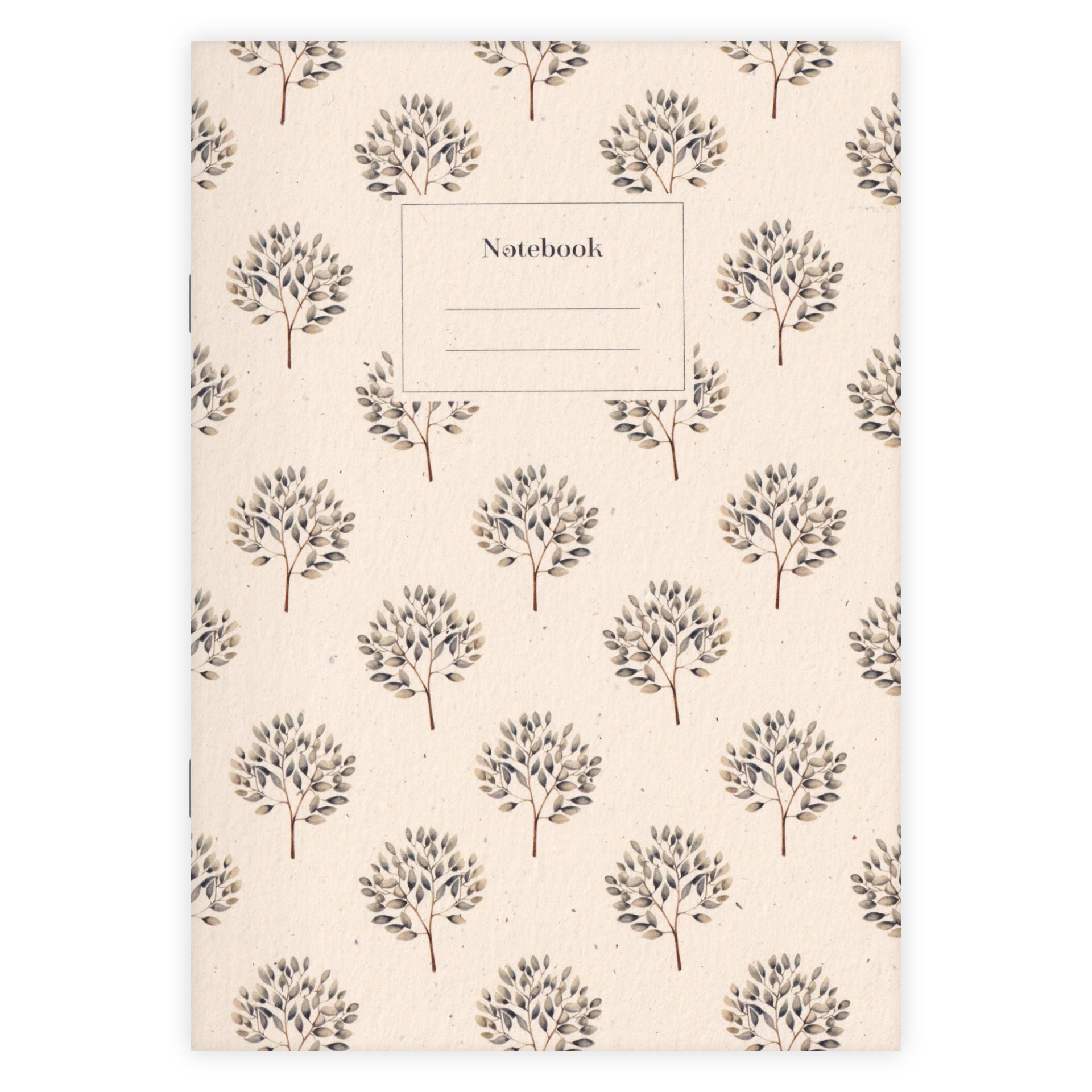 Carnet A5 Watercolor Garden Petit Arbre Blanc - Etmamu