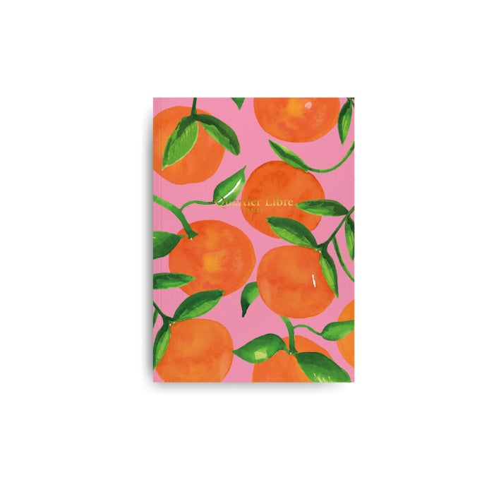 Carnet A6 - Oranges - Quartier Libre