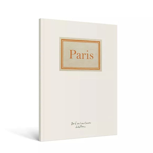 Carnet A6 - Paris - Zoé de las Cases