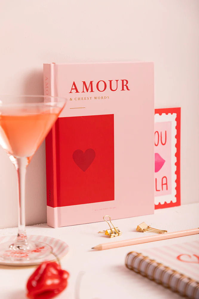 Carnet Amour - Hardcover notebook A5 - All the ways to say
