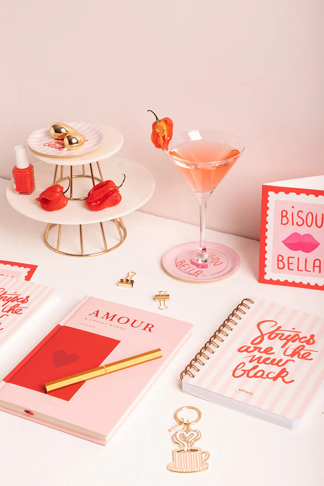 Carnet Amour - Hardcover notebook A5 - All the ways to say