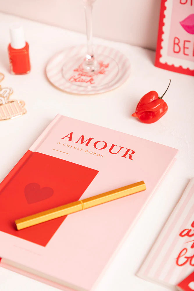 Carnet Amour - Hardcover notebook A5 - All the ways to say