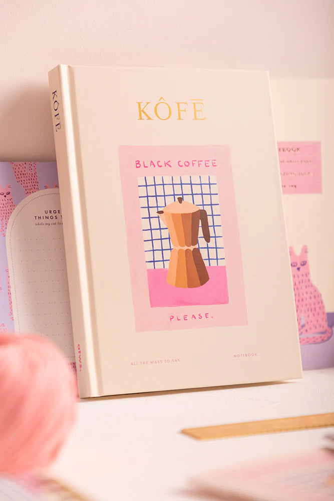 Carnet Kofe - Hardcover notebook A5 - All the ways to say