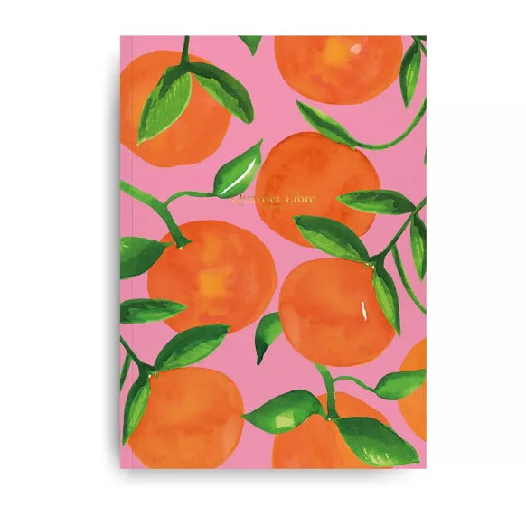 Carnet - Oranges - Quartier Libre