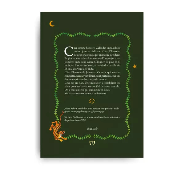 Carnet - Shimla - Quartier Libre