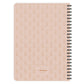 Carnet Spiral A5 Waves Rose Blanc - Etmamu