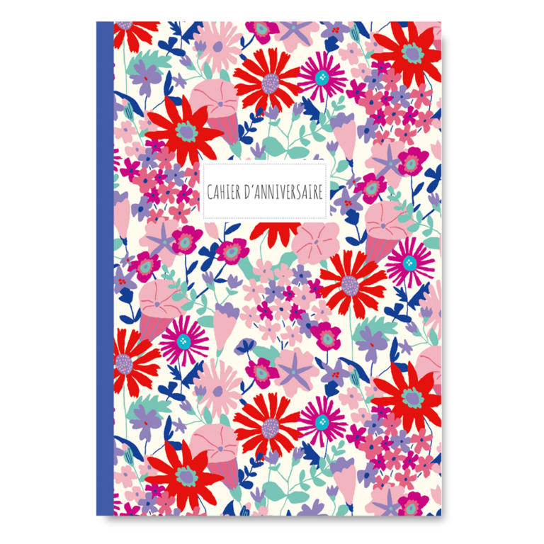 Carnet d’anniversaire - Fleurs - Pascale Editions