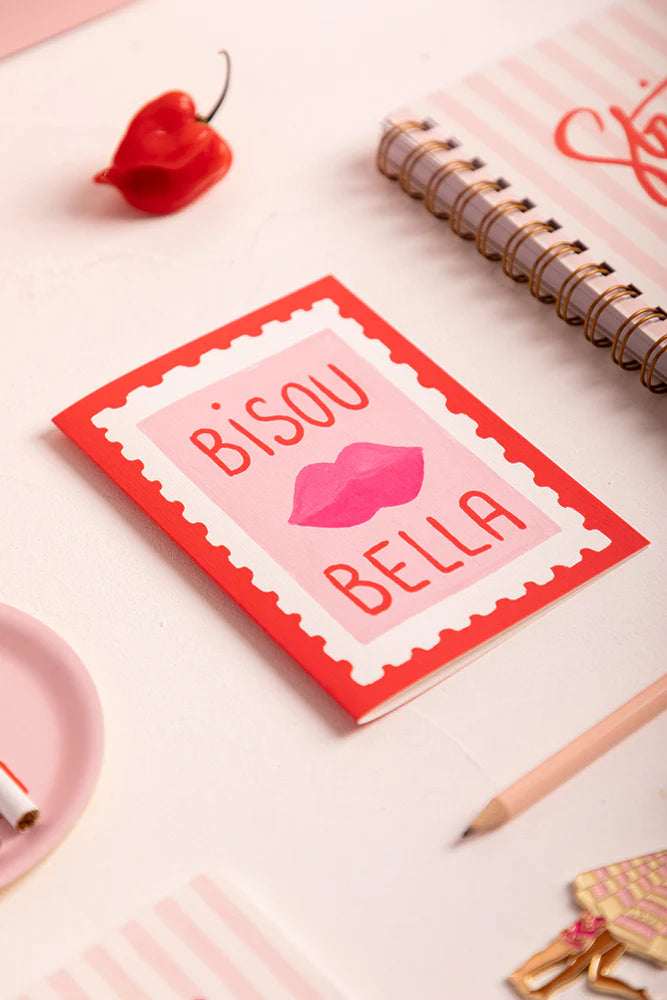 Carnets Duo Bisous Bella Stripes - Pocket - All the ways to say