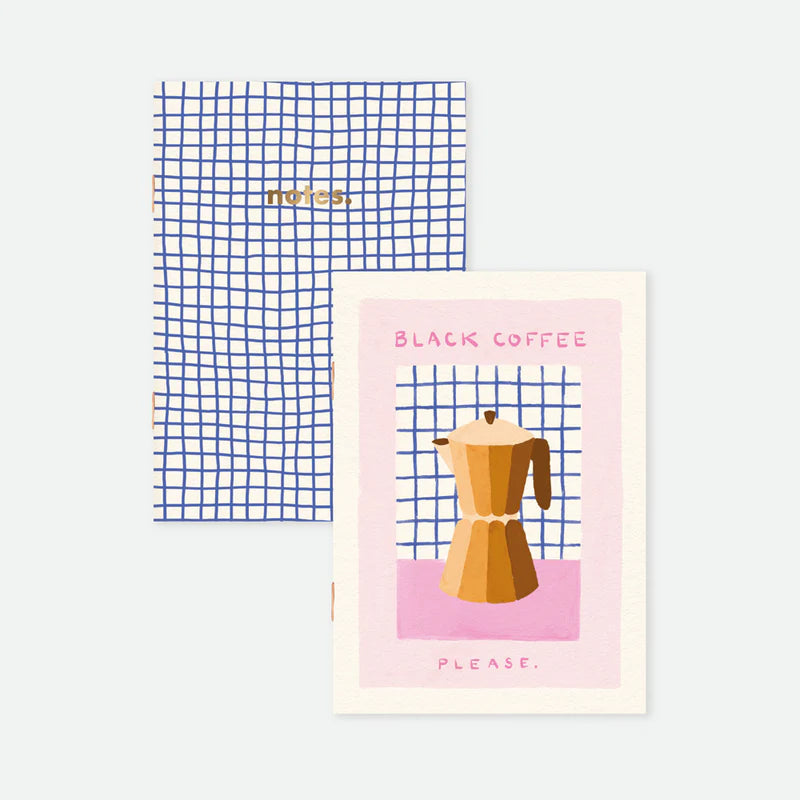 Carnets Duo Black Coffee - Pocket Notebook A6 - All the ways to say