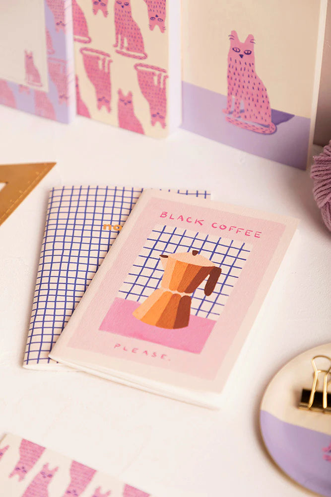 Carnets Duo Black Coffee - Pocket Notebook A6 - All the ways to say