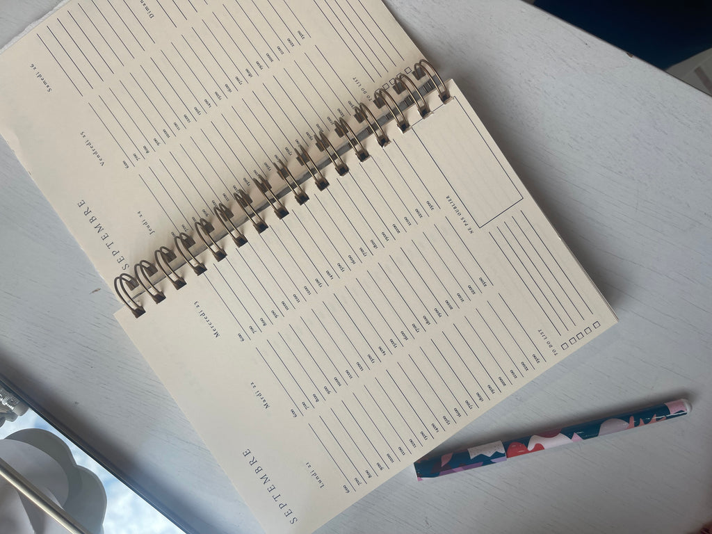 Agenda 17 mois à personnaliser