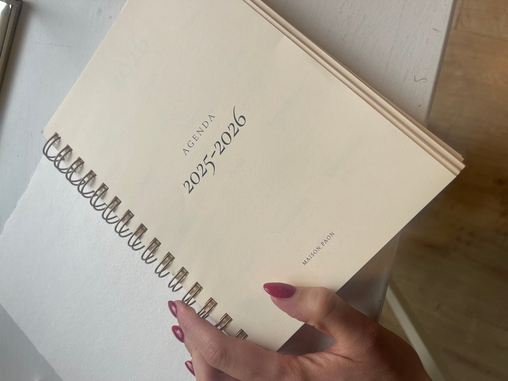 Agenda 17 mois à personnaliser