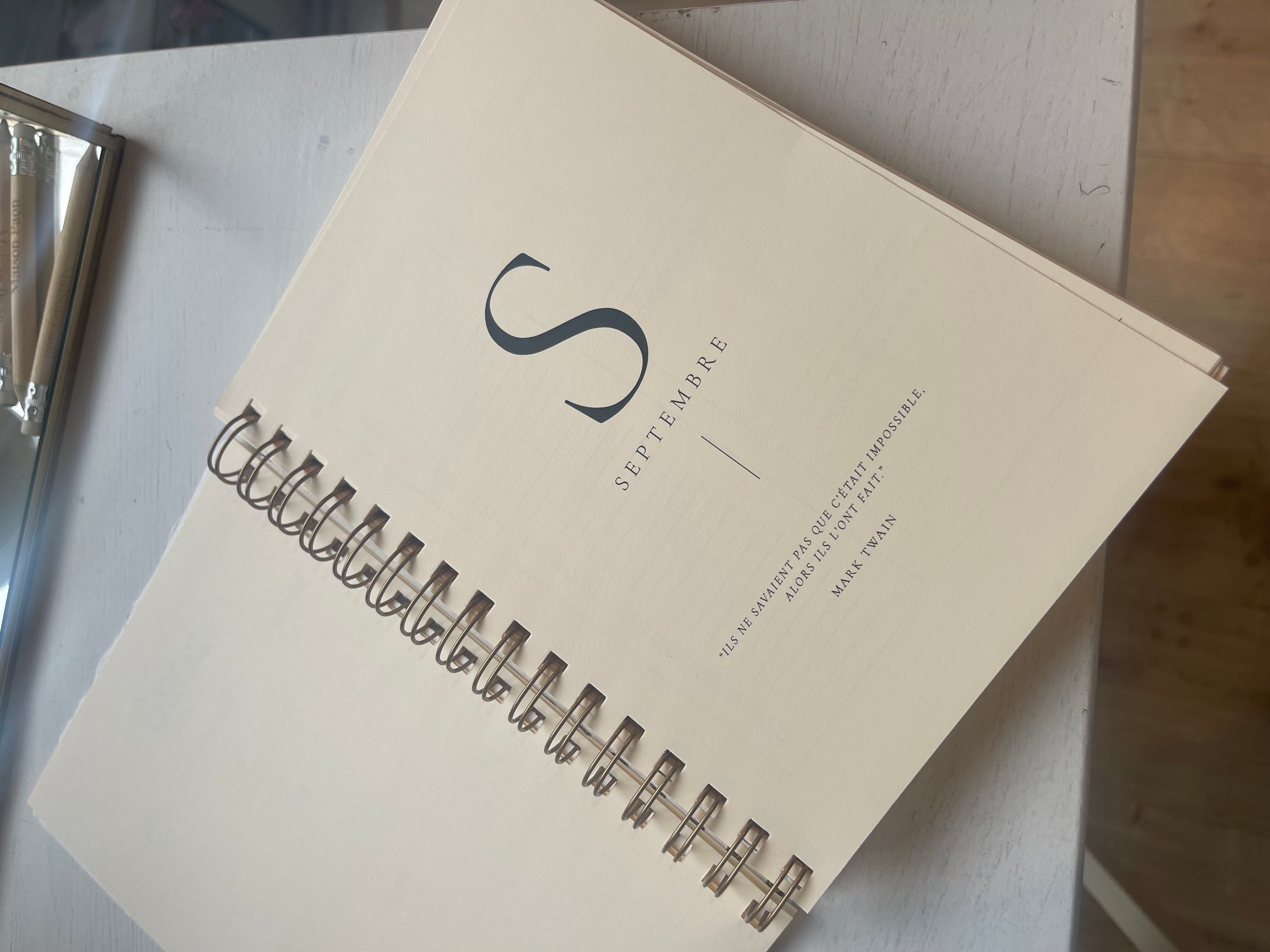 Agenda 17 mois à personnaliser