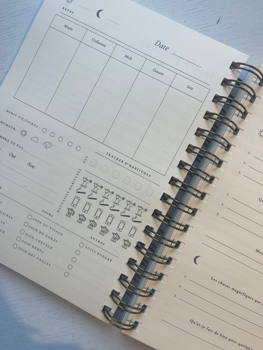 Journal Glow Up à personnaliser