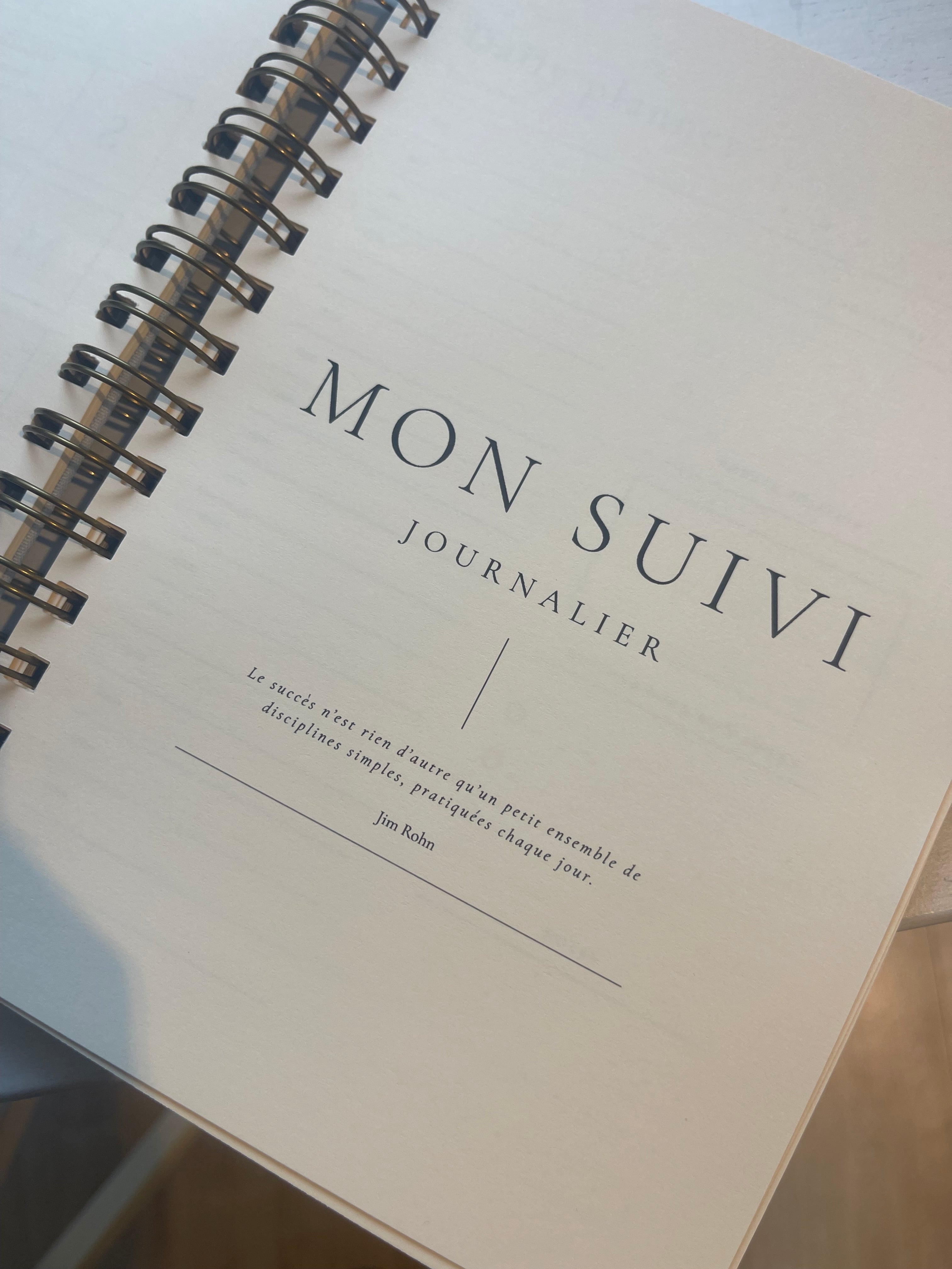 Journal Glow Up à personnaliser