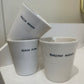 Tasse Expresso Folie Douce Blanc - Sophie Masson