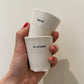 Tasse Expresso Amour Blanc - Sophie Masson