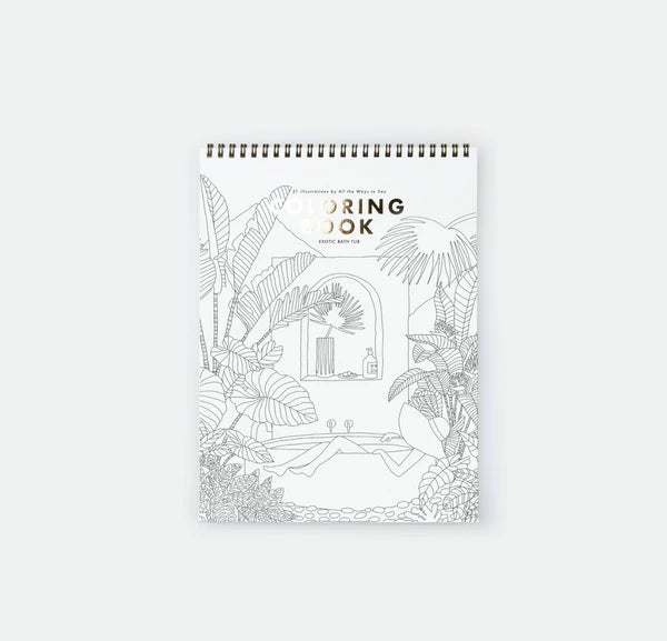 Livre de coloriage Tome 4 - All The Ways To Say