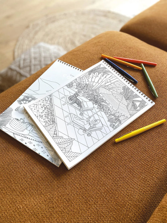 Livre de coloriage Bliss & Botanicals - All The Ways To Say