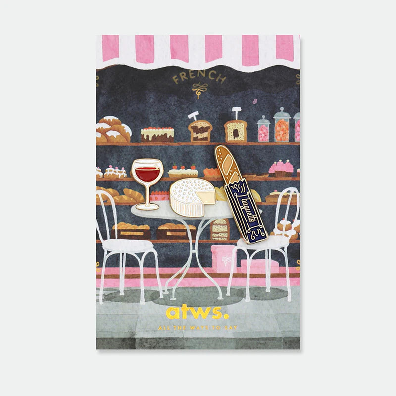 Pin's French Kit (Set of 3 pins) - Pins - All the ways to say