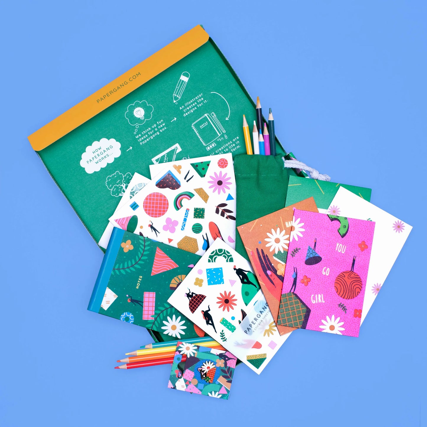 Papergang : Une box de papeterie - Beautifully Strong - Ohh Deer