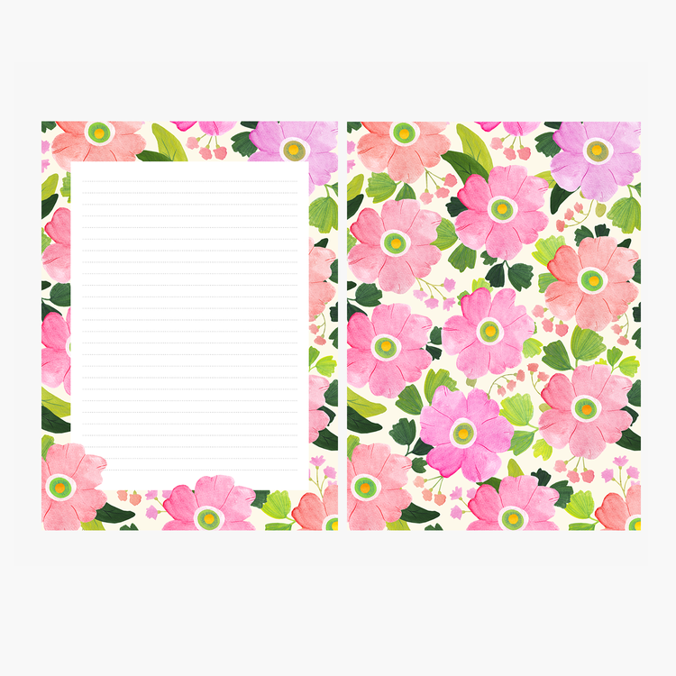 Papier à Lettres - La Vie En Rose - Sonia Cavallini