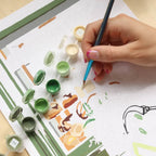 Peinture Au Numéro - Boulangeries Parisiennes - La Petite Epicerie