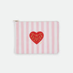 Pochette Pink Stripes - Pouch Bag - All the ways to say