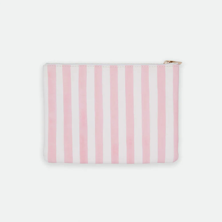 Pochette Pink Stripes - Pouch Bag - All the ways to say