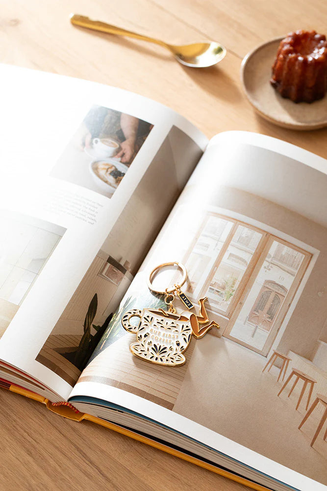 Porte clef But First Coffee - All The Ways To Say