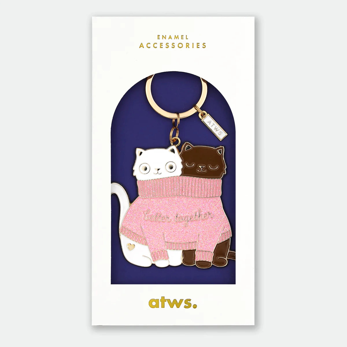 Porte clefs Cats in a Sweater - Keychain - All the ways to say