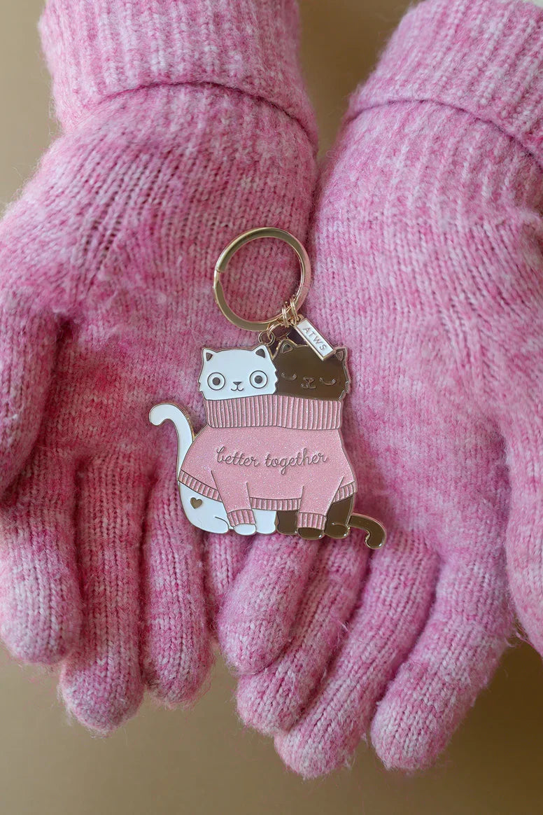 Porte clefs Cats in a Sweater - Keychain - All the ways to say