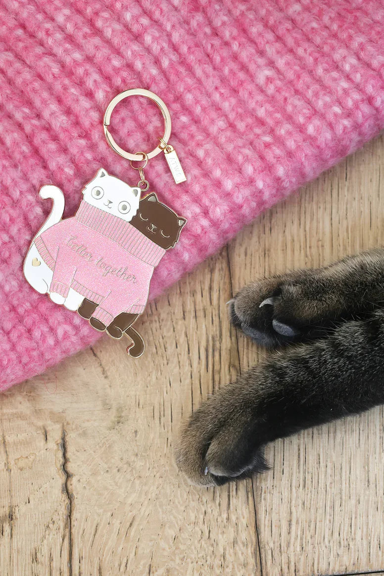 Porte clefs Cats in a Sweater - Keychain - All the ways to say