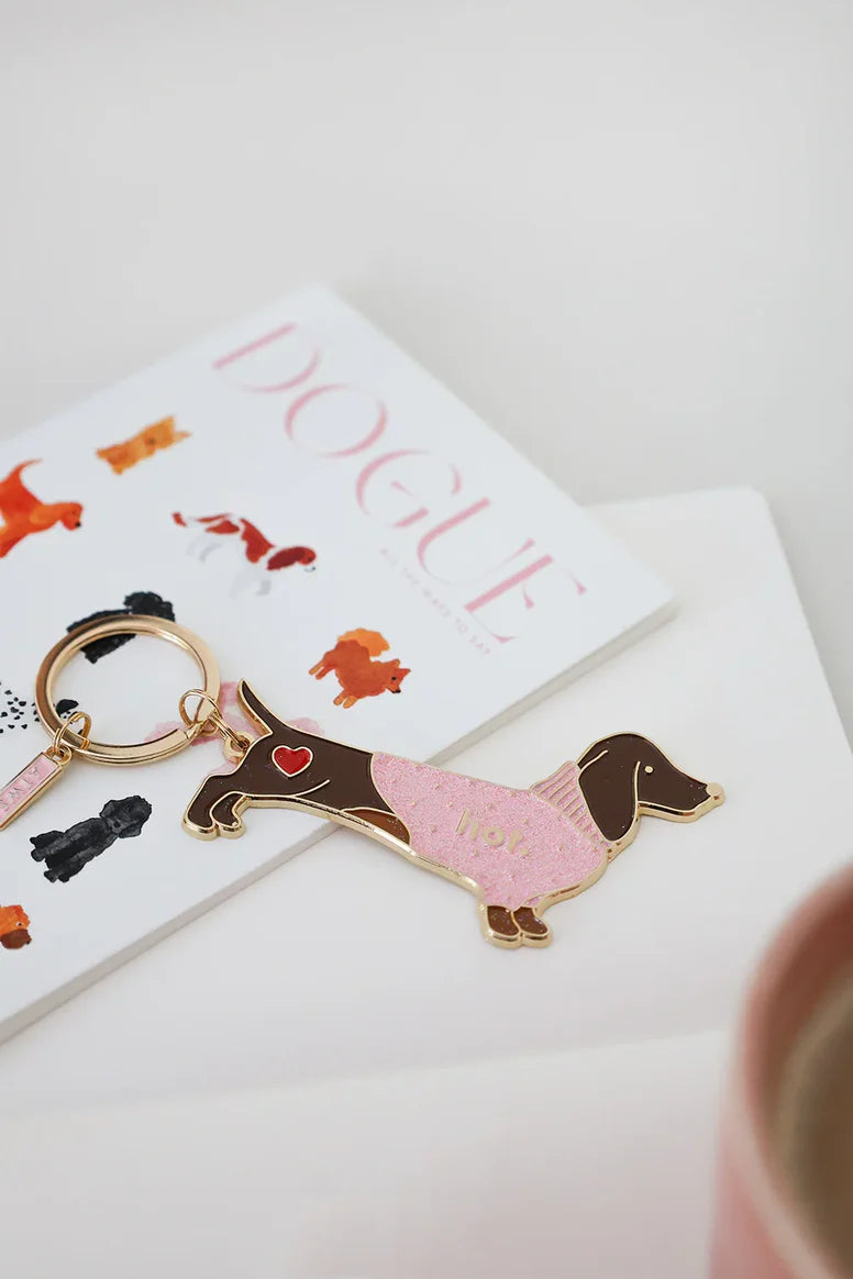 Porte clefs Hot Daschund - Keychain - All the ways to say