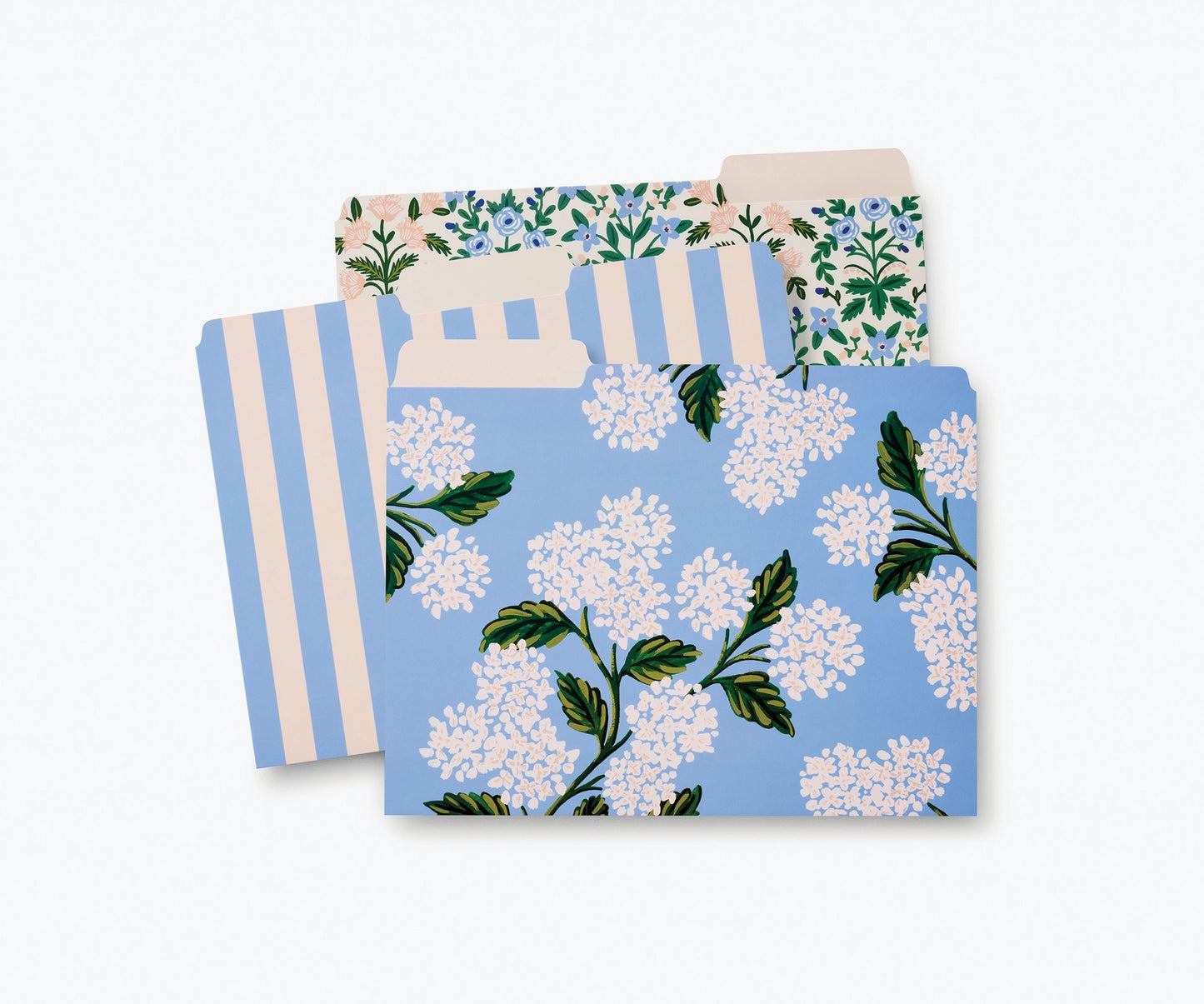 Porte document Hydrangea File Folder Set - Rifle Paper co