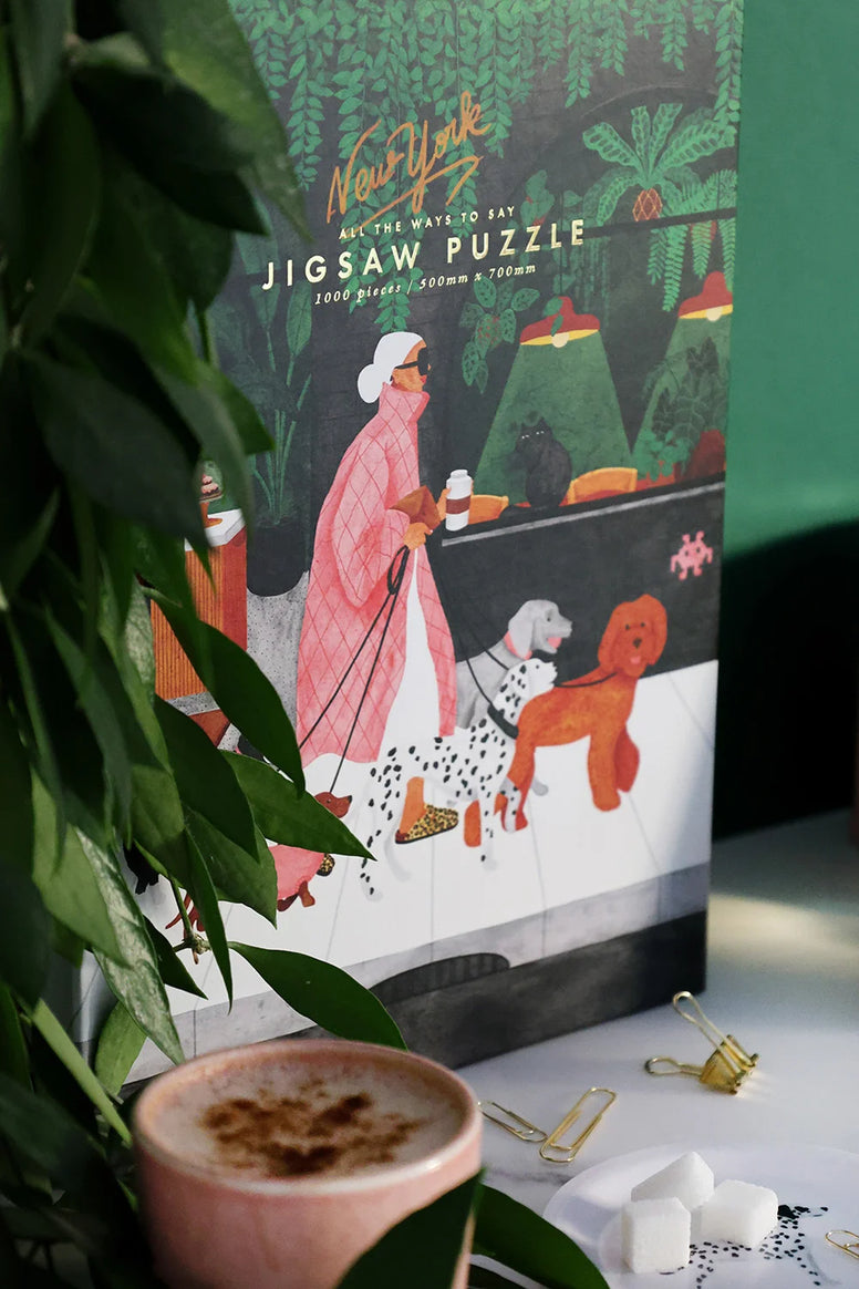 Puzzle Dog Sitter - Jigsaw Puzzle 1000 - All the ways to say