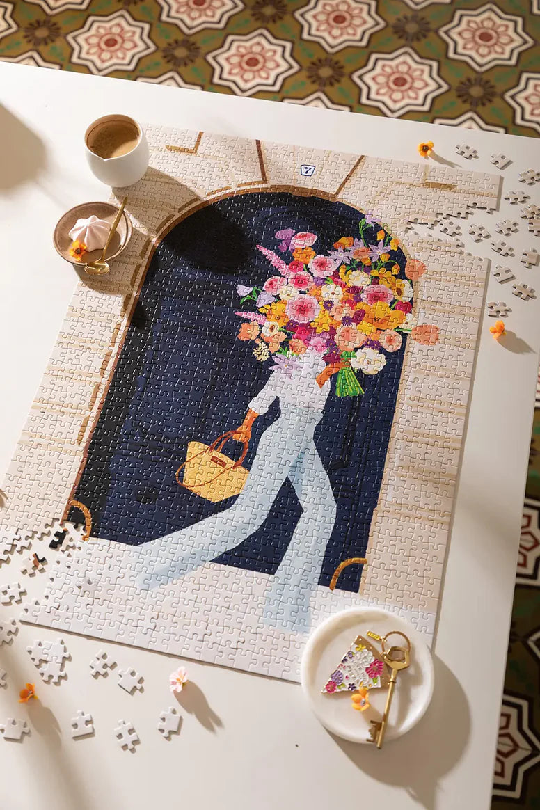 Puzzle Parisian Door - Jigsaw Puzzle 1000 - All the ways to say