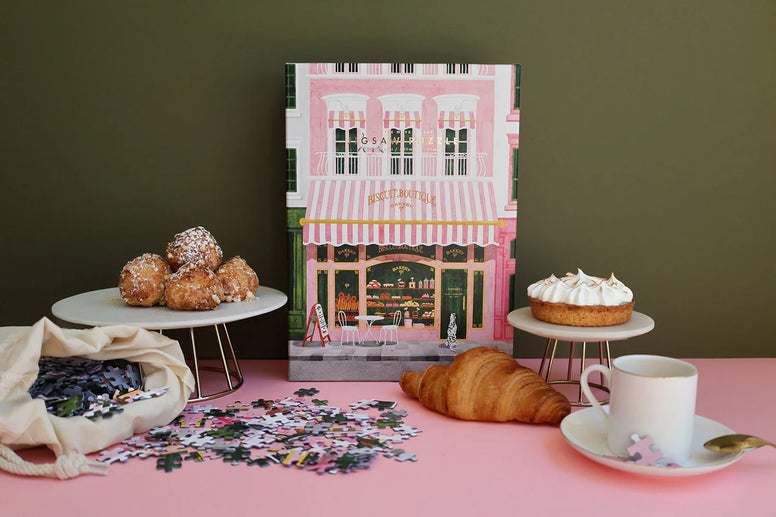 Puzzle Pink Bakery - Jigsaw Puzzle 1000 - All the ways to say