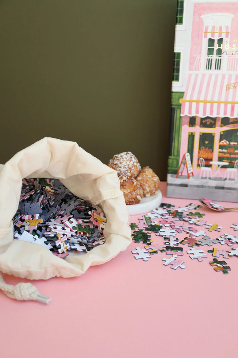Puzzle Pink Bakery - Jigsaw Puzzle 1000 - All the ways to say