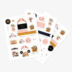 Set de 3 Planches de Stickers "Love & Thank you" - All The Ways To Say