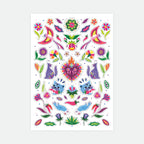 Set de 3 Planches de Stickers Mexican Jungle  - All The Ways To Say