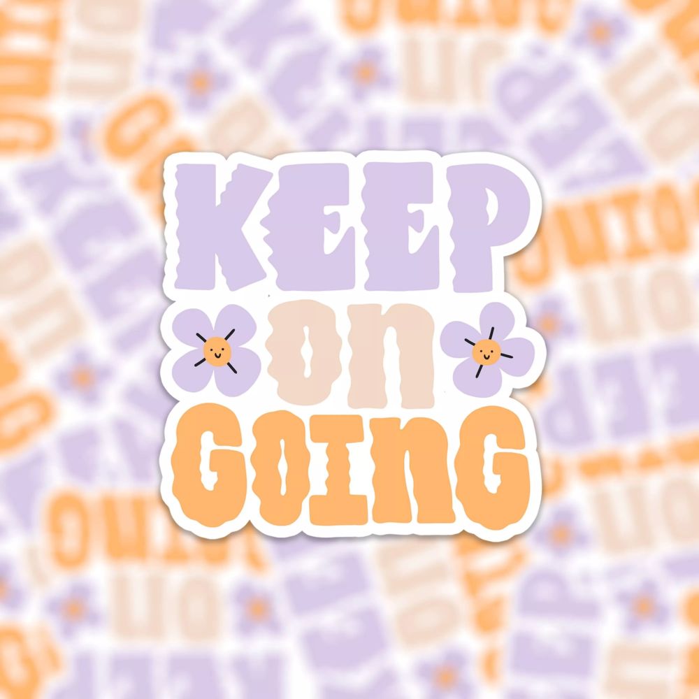 Sticker keep on going - Muchable