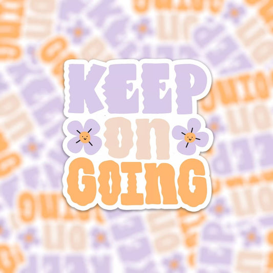 Sticker keep on going - Muchable