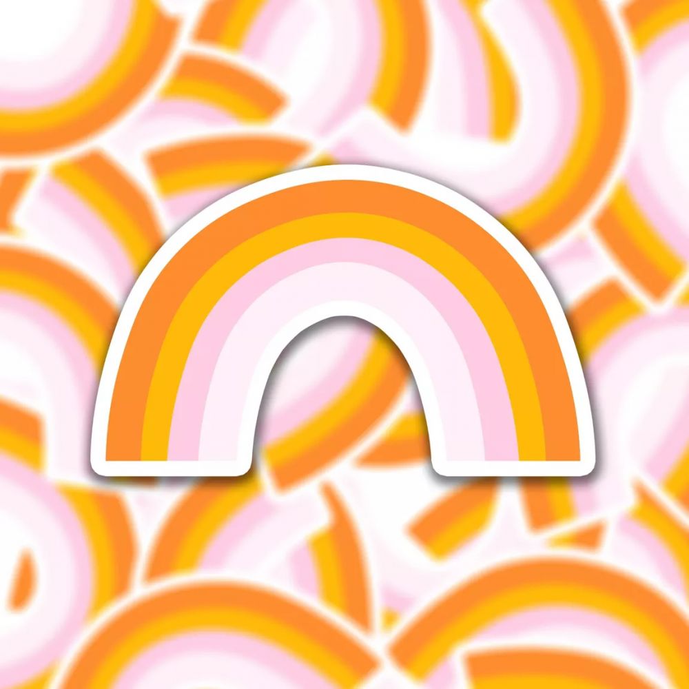 Sticker - magical rainbow / Nienke - Muchable