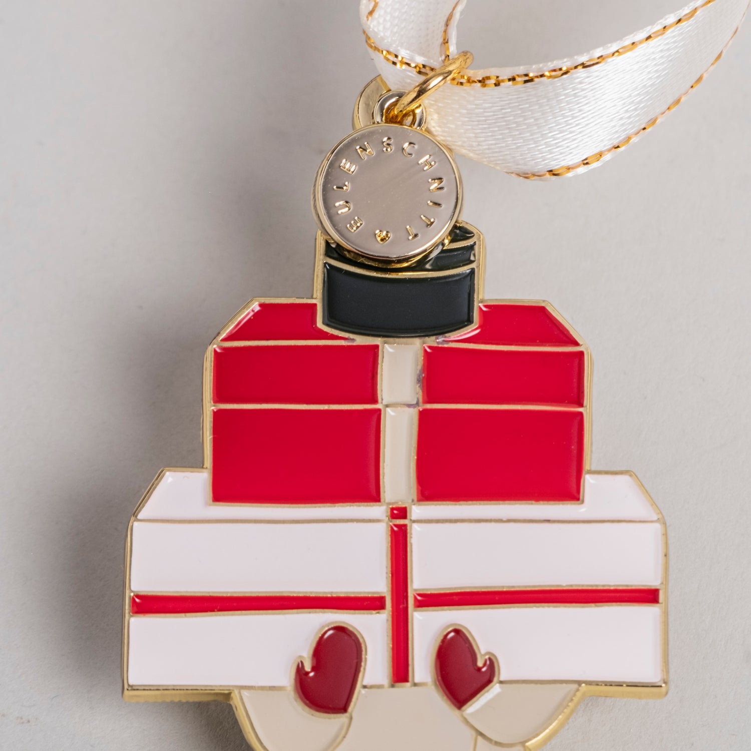 Suspension sapin de noël - Fille et cadeaux - Euleunbschnnit