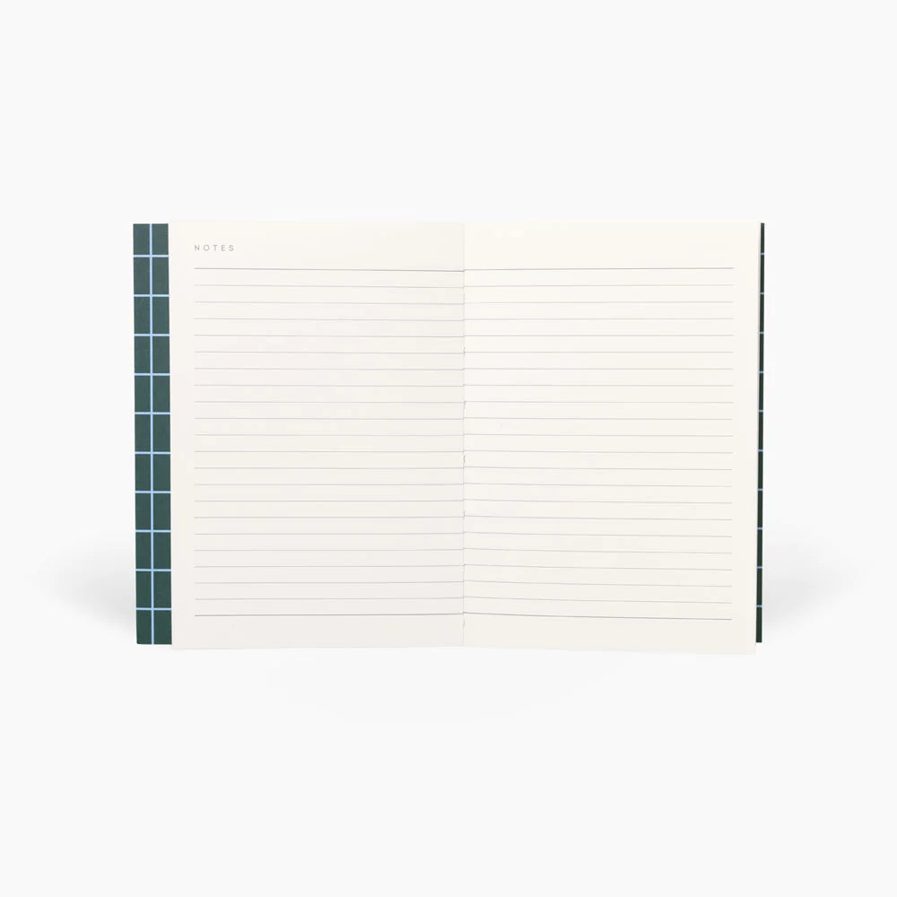 Petit Notebook Quadrillé Vert Foncé - Notem