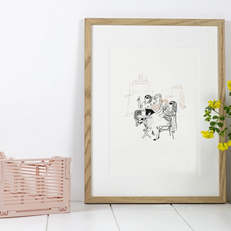 Affiche A4 - Les filles de La Rochelle - My Lovely Thing